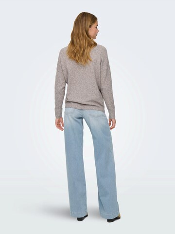 ONLY Pullover 'ONLRICA' in Braun