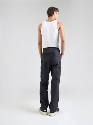 HUGO Loosefit Hose 'Gadic242' in Schwarz