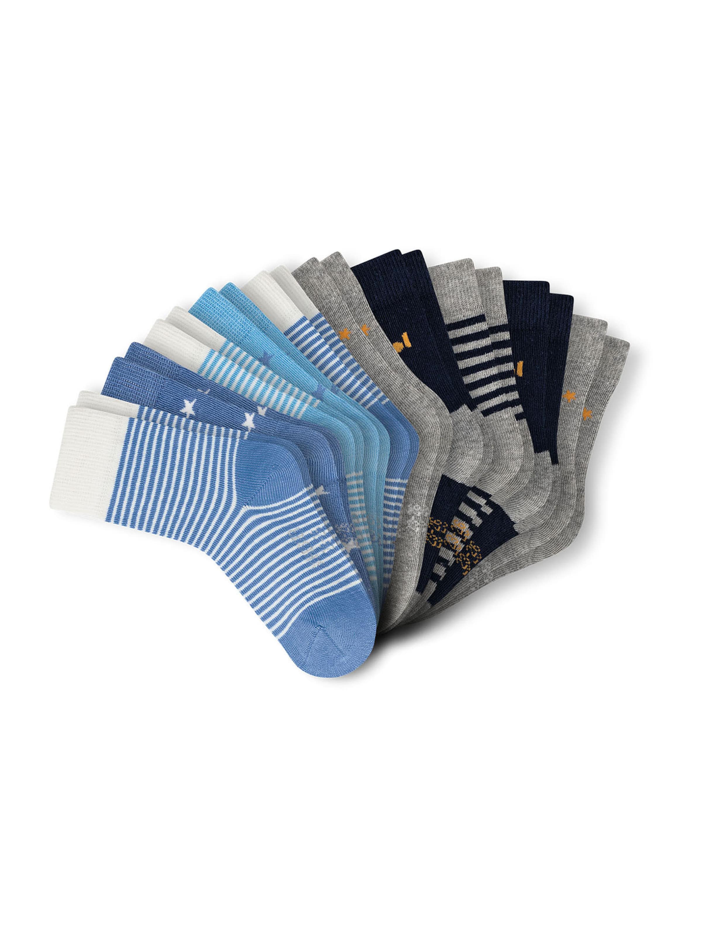 Chaussettes 'Legwear Kids' SCHIESSER en bleu : devant