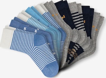 Chaussettes 'Legwear Kids' SCHIESSER en bleu : devant