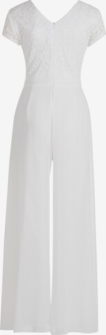 Tuta jumpsuit di Vera Mont in bianco