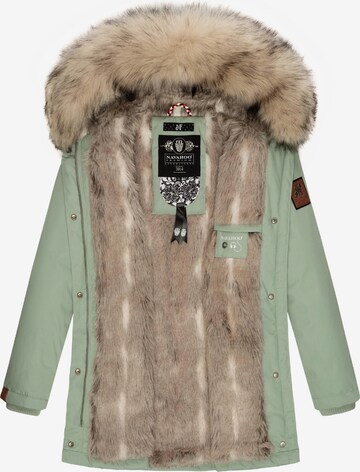 Manteau d’hiver 'Cristal' NAVAHOO en vert