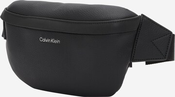 Calvin Klein Torbica za okrog pasu 'MUST' | črna barva