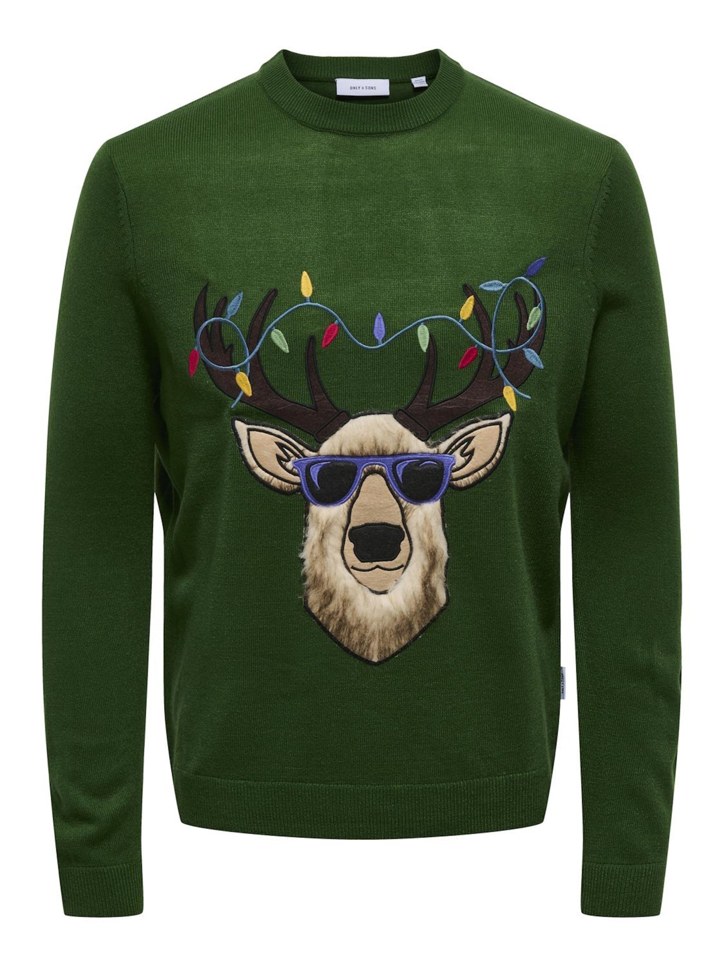 Only & Sons Pullover in Grün: Vorderseite