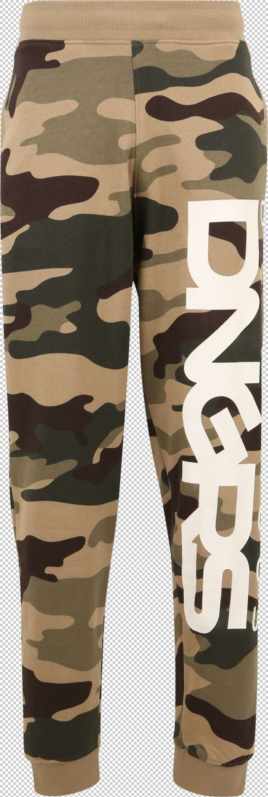 Dangerous DNGRS Trousers in Green: front