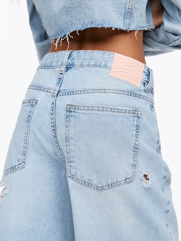 Loosefit Jean Pull&Bear en bleu