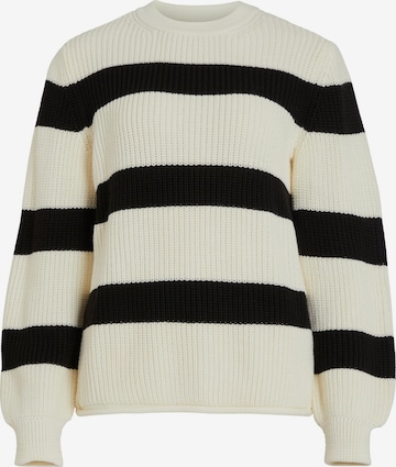 VILA Sweater 'DIBE' in White: front