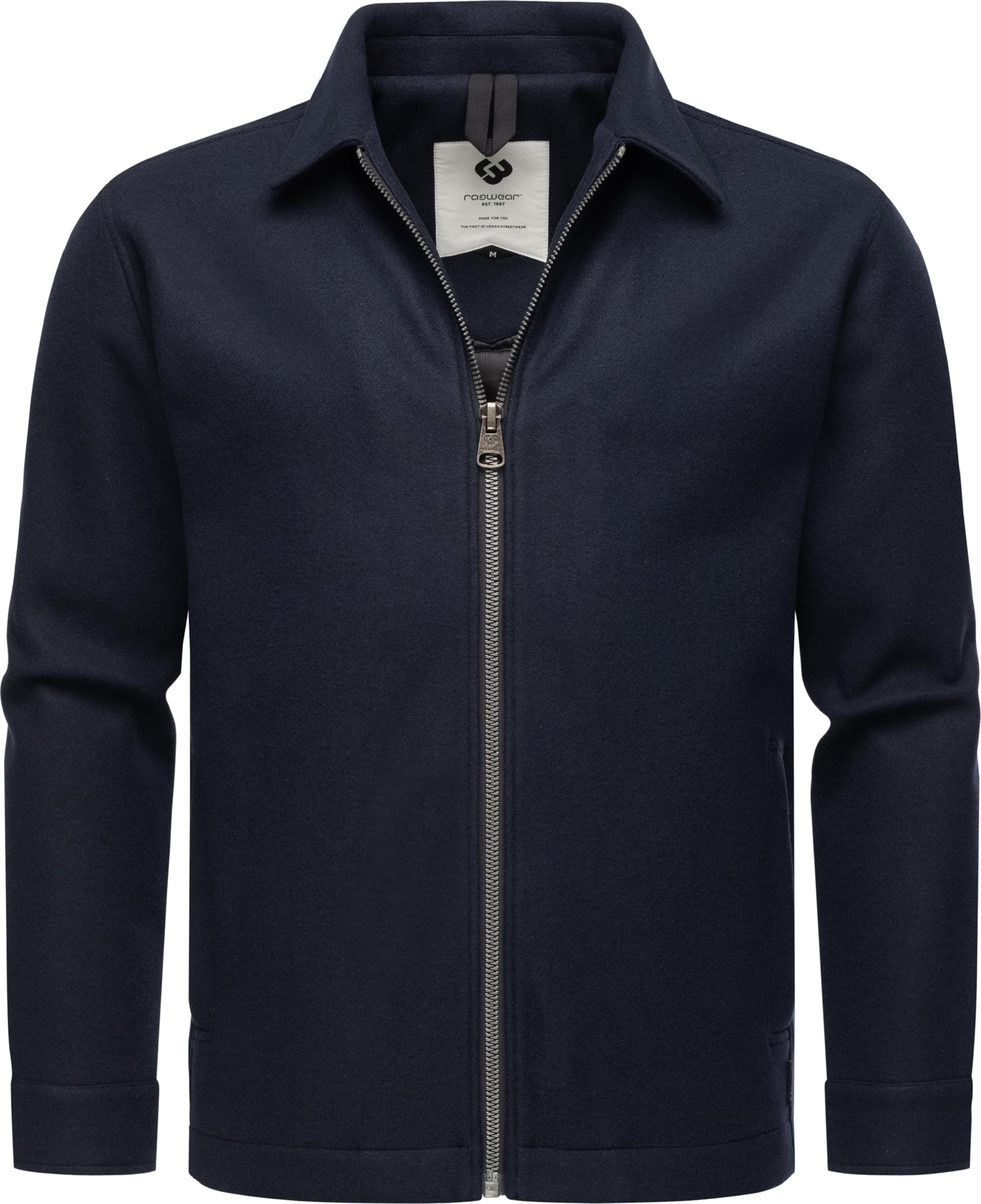 Ragwear Overgangsjakke 'Azzte Felt' i blå: forside