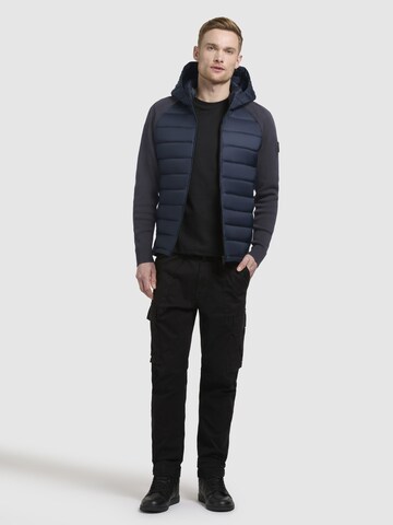 khujo Jacke 'NILON' in Blau