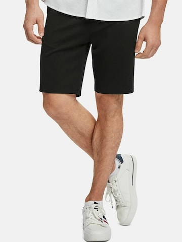 U.S. POLO ASSN. regular Lærredsbukser 'Jack' i sort: forside