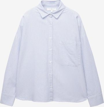 Pull&Bear Blouse 'PACIFIC' in Blue: front