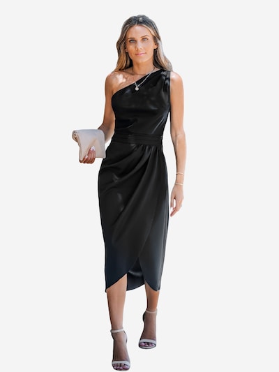 Cupshe Cocktailkleid 'CAA05A4H084AA'‌‌‌‌‌‌‌‌ in schwarz, Produktansicht