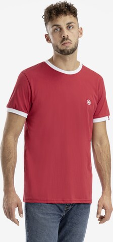 SPITZBUB Shirt ' Full Sports ' in Red: front