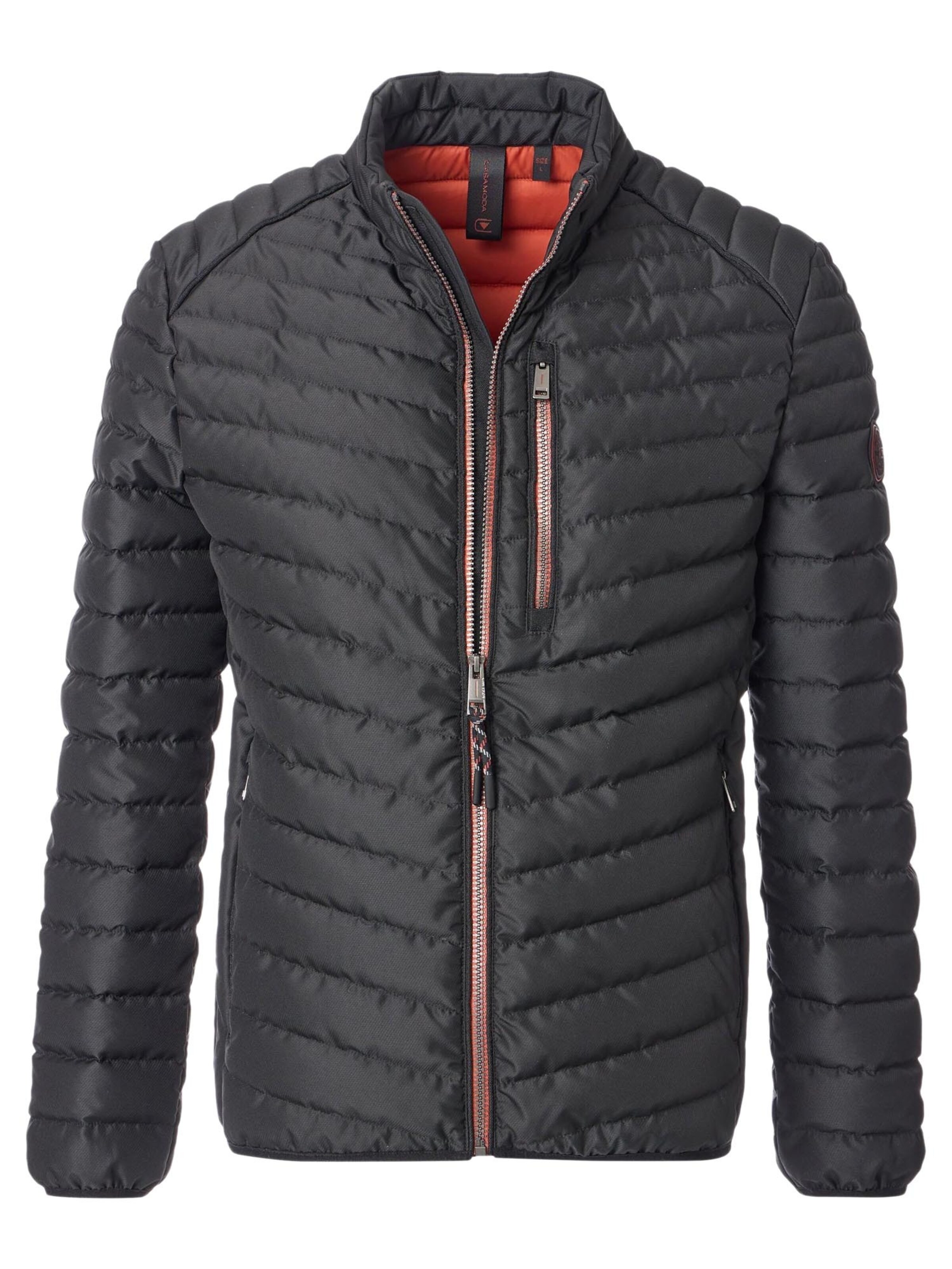 CASAMODA Übergangsjacke 'Basic'‌‌‌‌ in Schwarz: Vorderseite