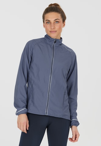 ENDURANCE Athletic Jacket 'Shela' in Blue: front
