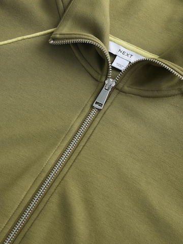 Next Sweat jacket in Green