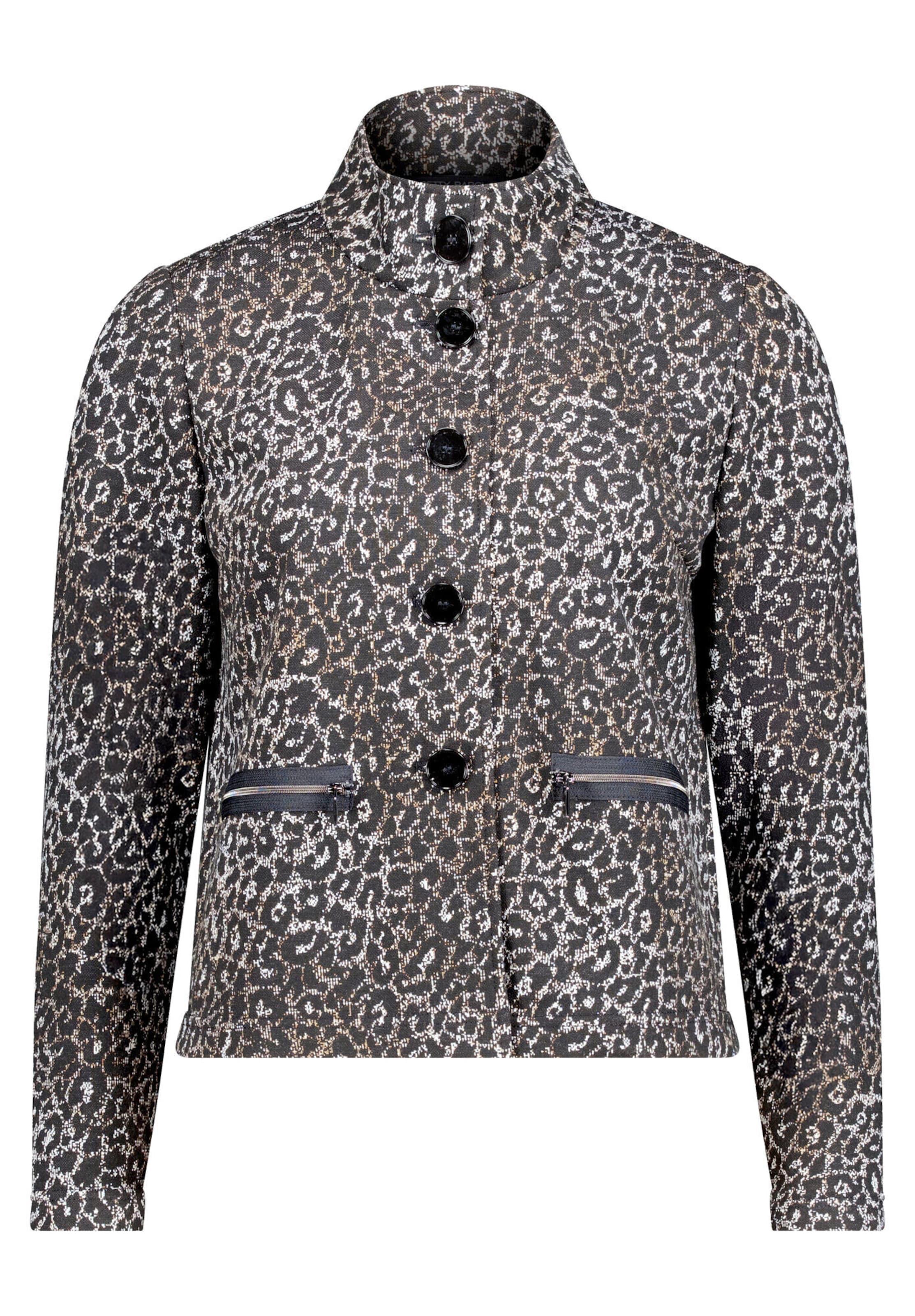 Betty Barclay Sweatvest in Zwart: voorkant
