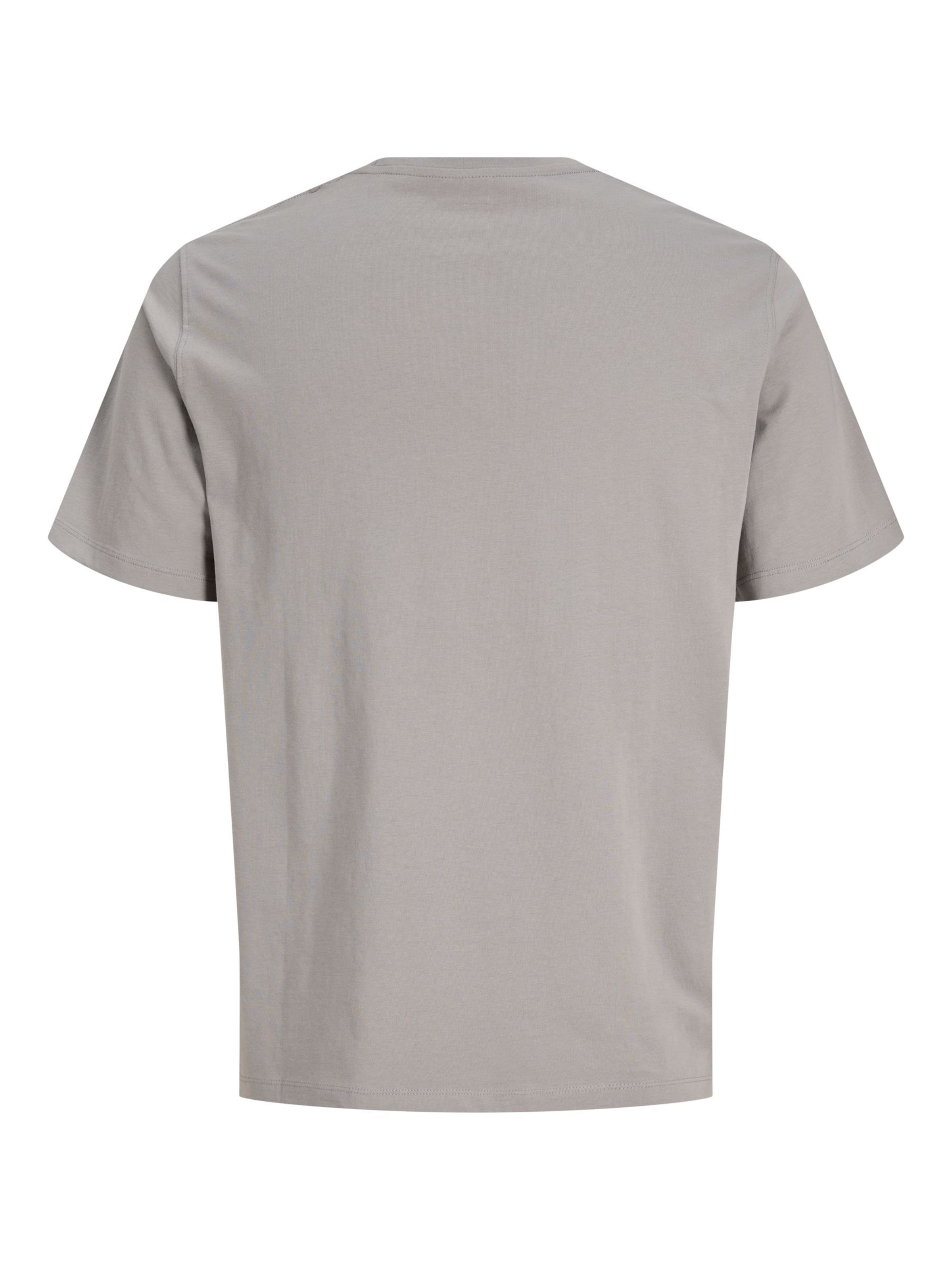 Coupe slim T-Shirt JACK & JONES en gris