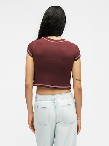 BILLABONG Tričko 'SUPALOVE' – hnědá