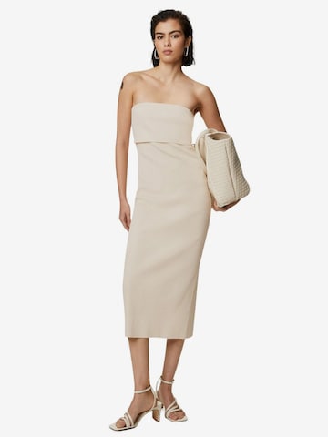 Marks & Spencer Dress in Beige: front