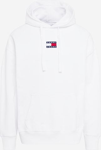 Sweat-shirt Tommy Jeans en blanc : devant