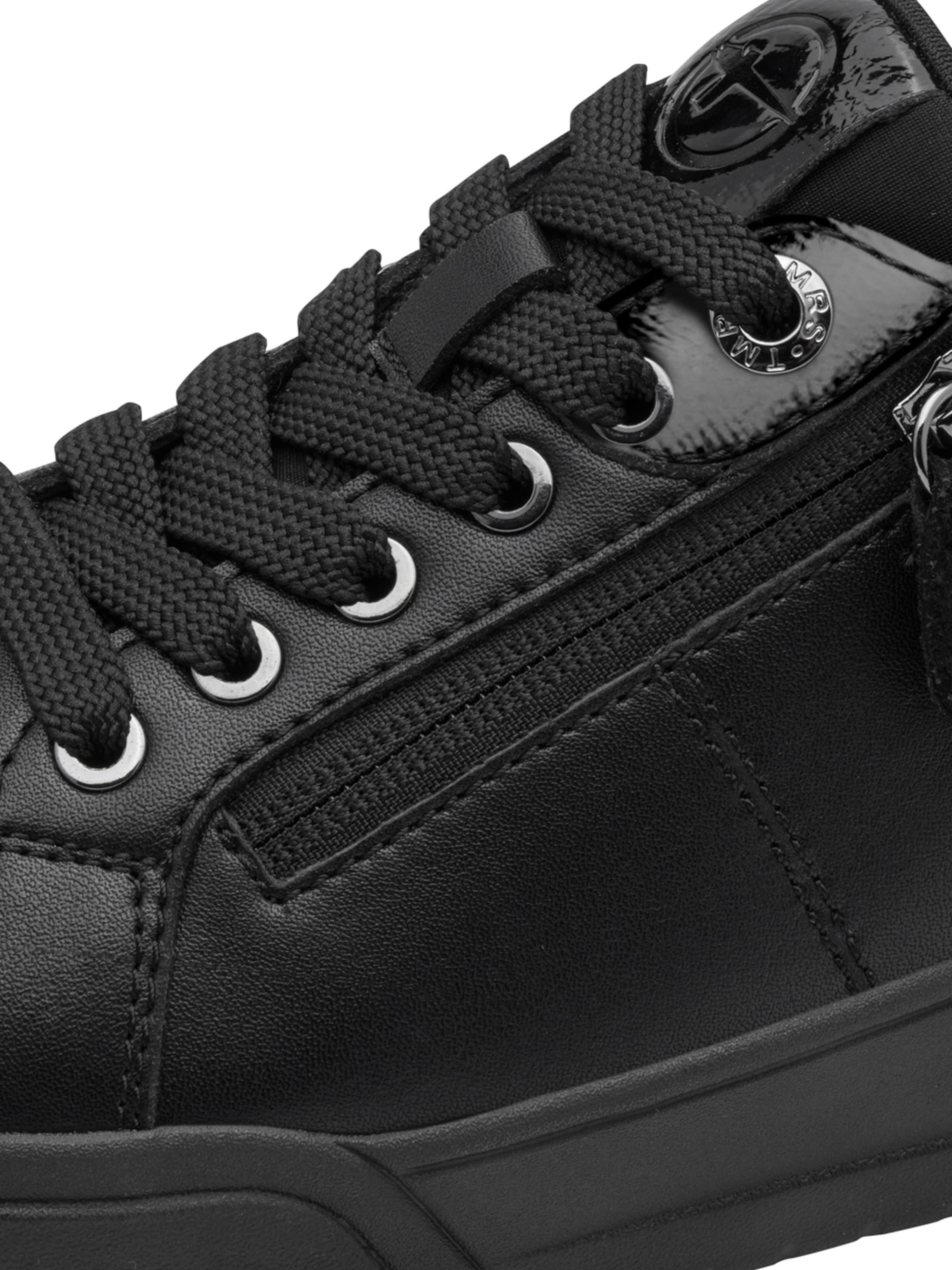 Tamaris Platform trainers in Black