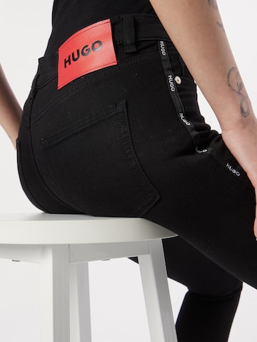 HUGO Slimfit Jeans in Schwarz
