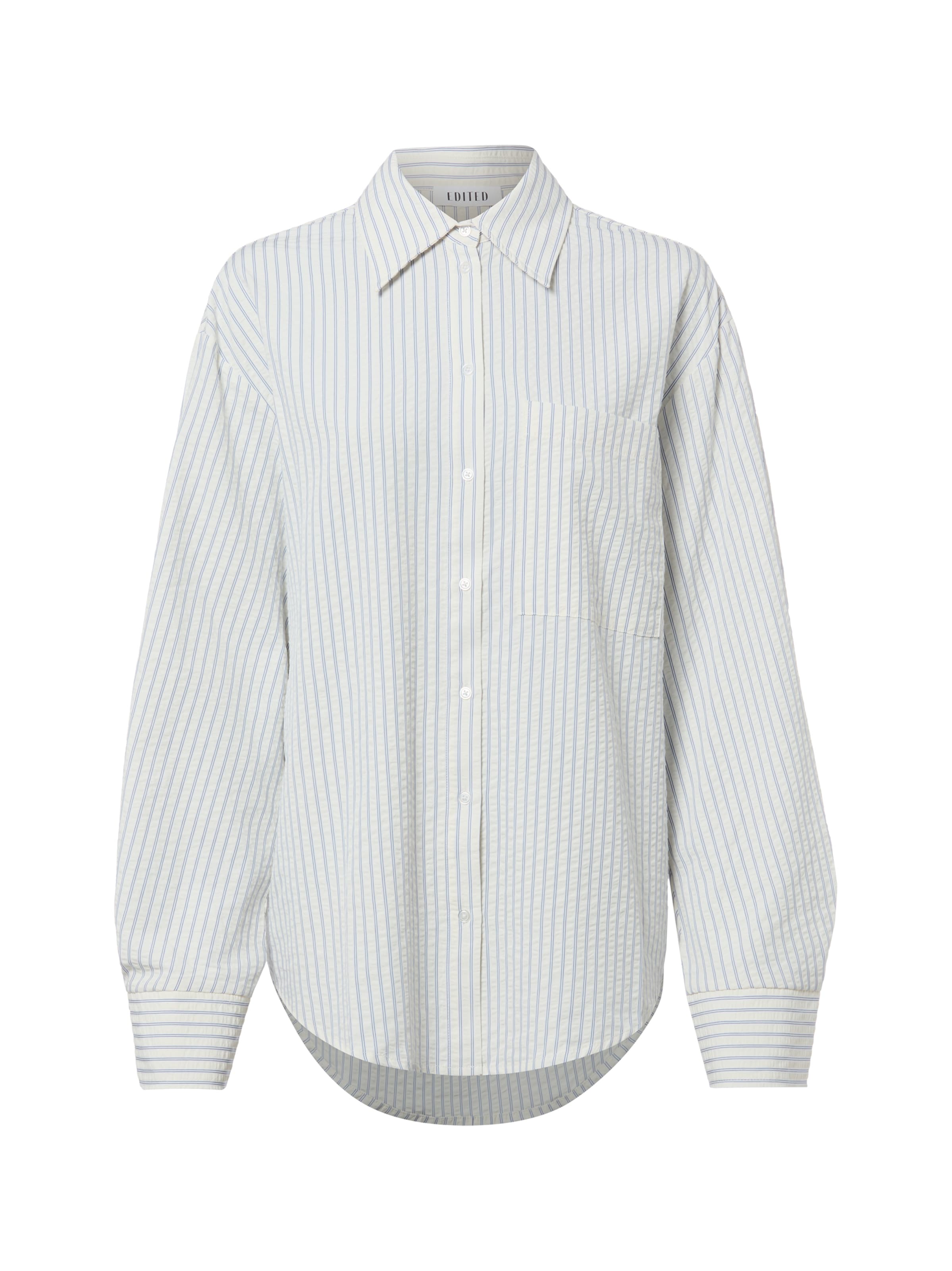 Chemisier EDITED en bleu : devant