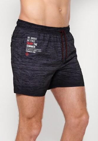 Shorts de bain KOROSHI en gris