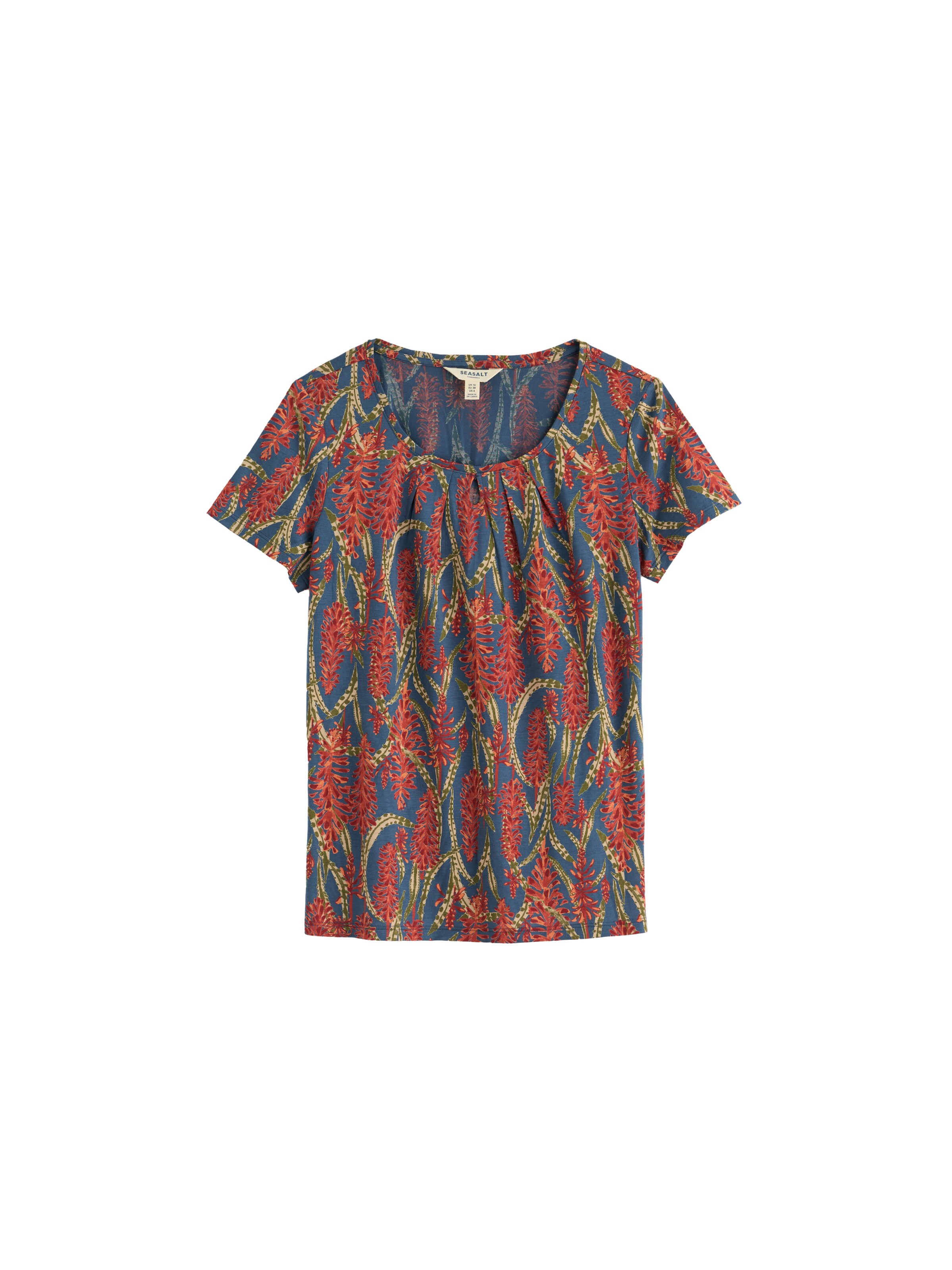 Seasalt Cornwall Blouse 'Appletree' in Rood: voorkant