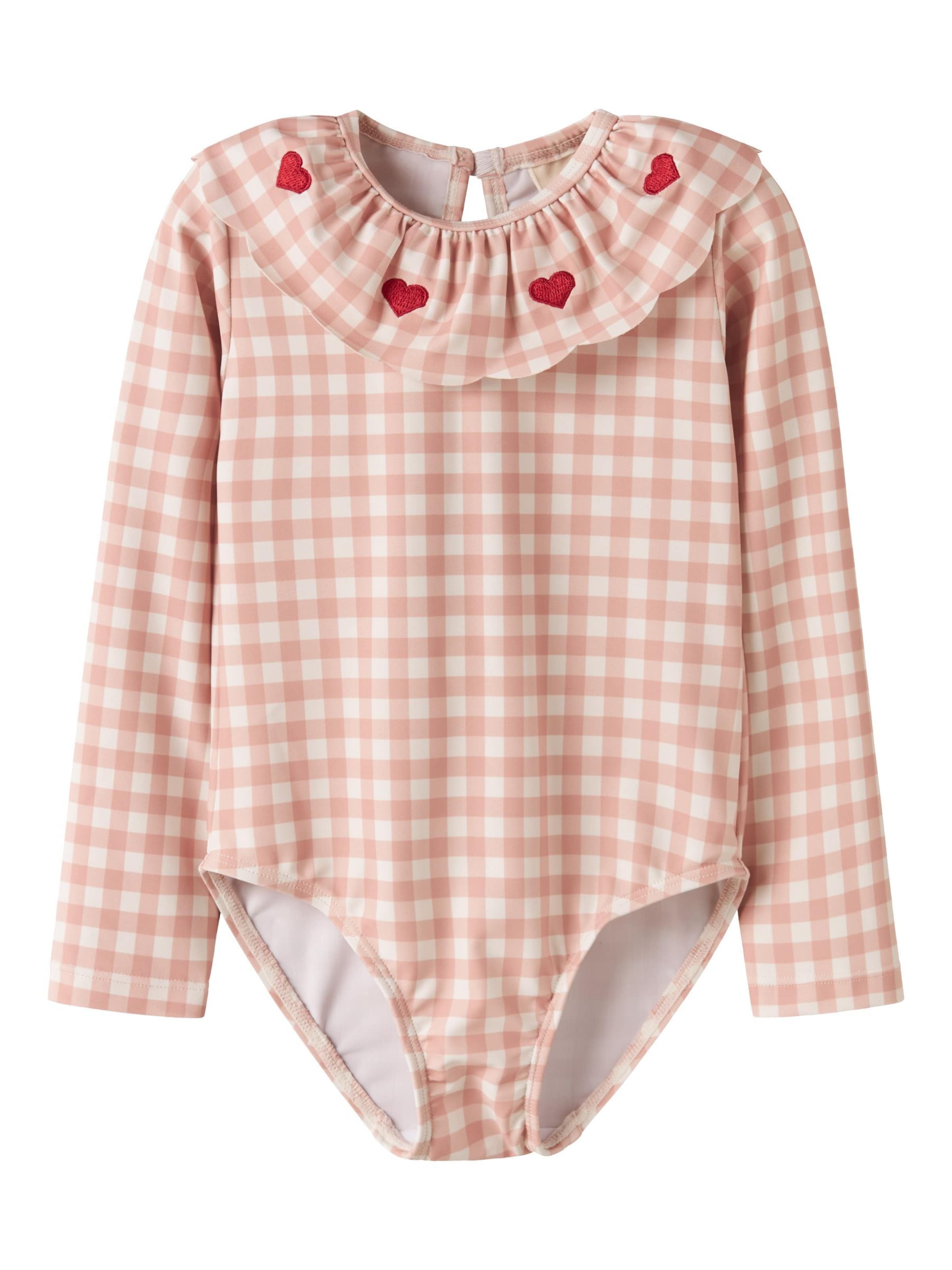 Lil'Atelier Badpak in Roze: voorkant