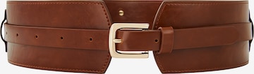 Ceinture Victoria Hyde en marron : devant