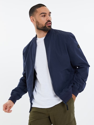 Veste mi-saison 'Riot' Threadbare en bleu