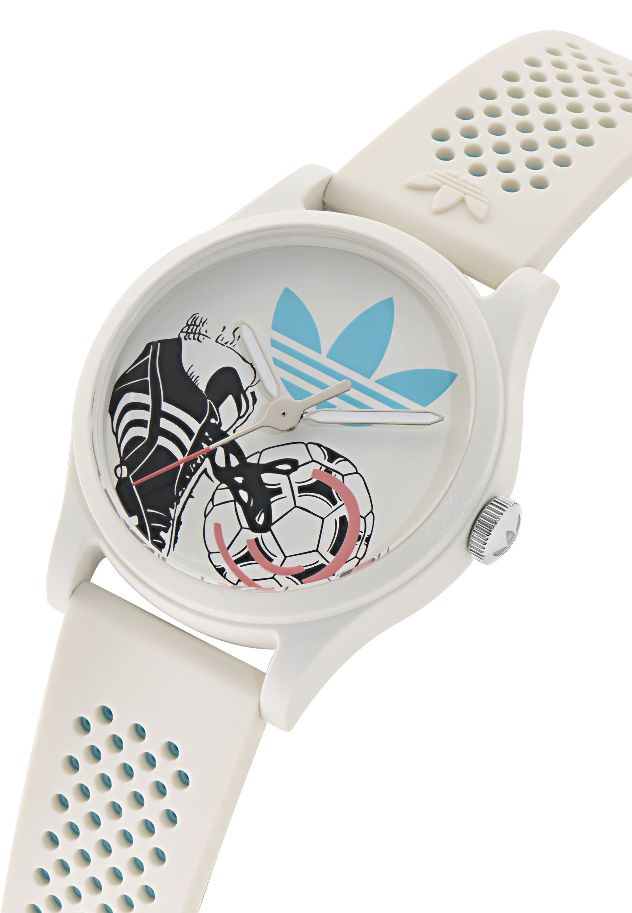 Montre à affichage analogique ADIDAS ORIGINALS en blanc