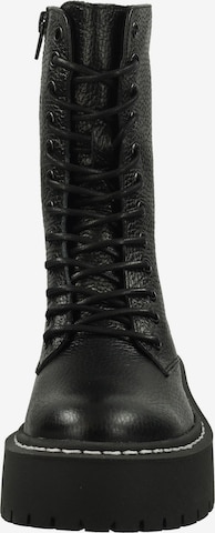 STEVE MADDEN Lace-Up Ankle Boots in Black