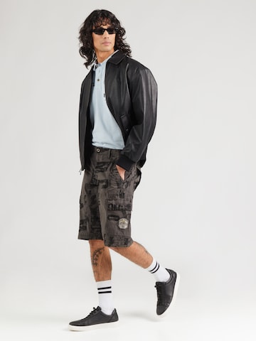 CAMP DAVID Loose fit Cargo Pants in Brown