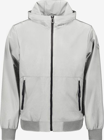 Veste mi-saison No Excess en blanc : devant