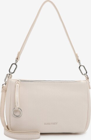 Suri Frey Shoulder Bag ' SFY Debby ' in Beige: front