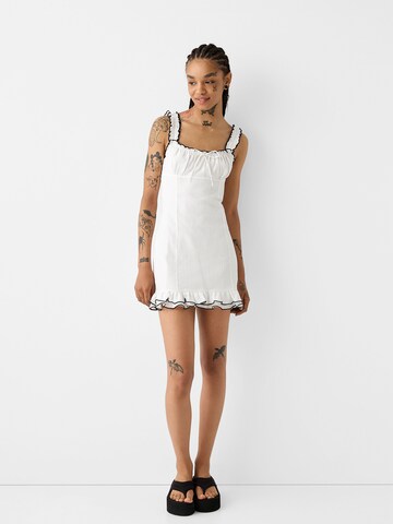 Bershka Sommerkjole i hvid