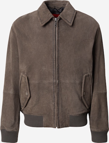 pilka HUGO Demisezoninė striukė 'Lemai': priekis