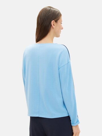 TOM TAILOR Shirt in Blau