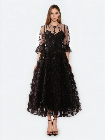 MATSOUR’I Cocktailkleid 'Franceska'‌‌‌‌‌ in Schwarz: Vorderseite