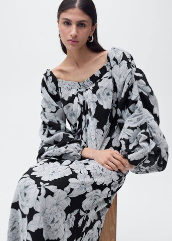 MANGO Kleid 'Vapor-A' in Schwarz