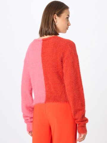 The Ragged Priest Knit cardigan in Pink