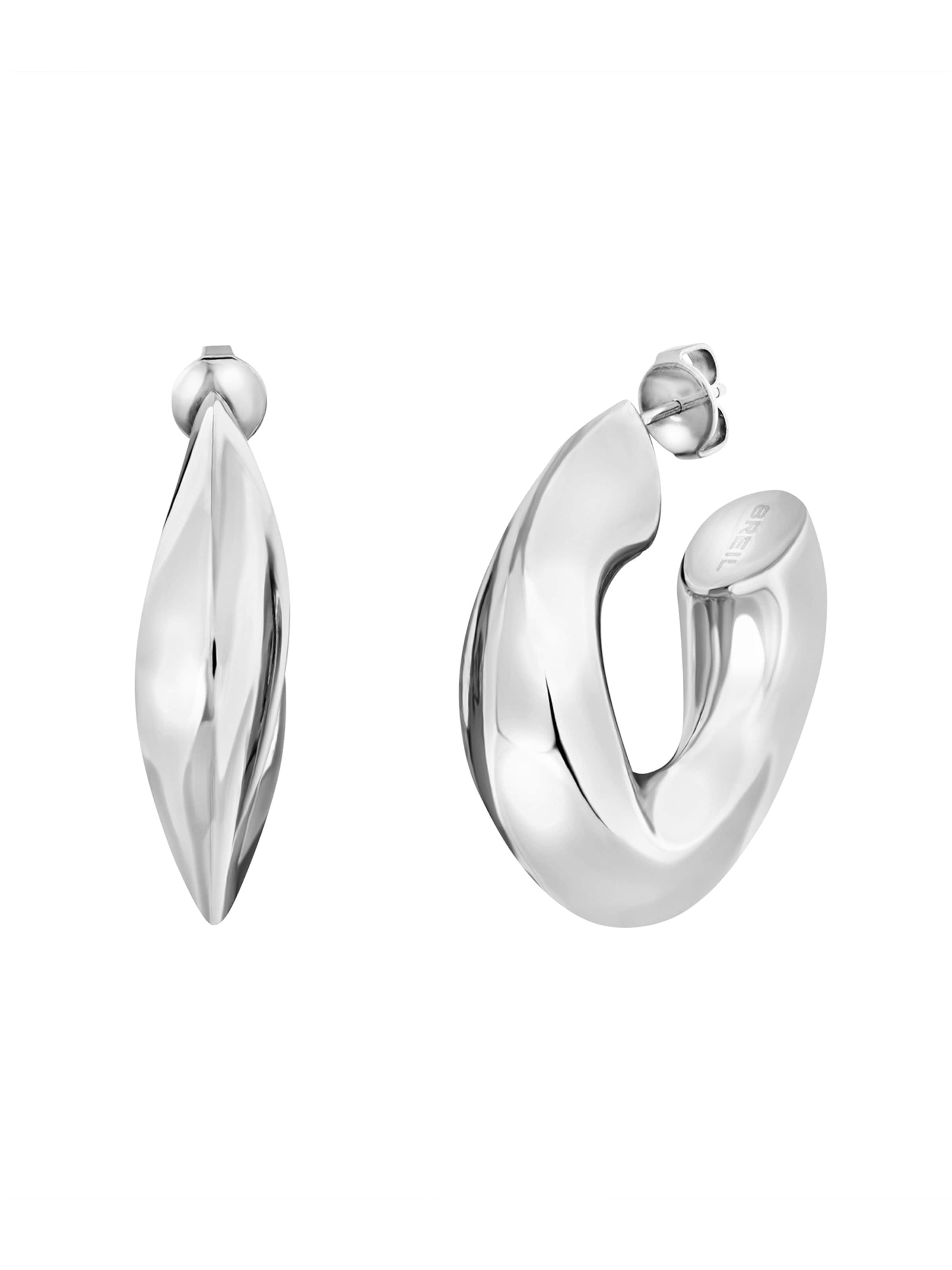 Breil Earrings in Silver: front