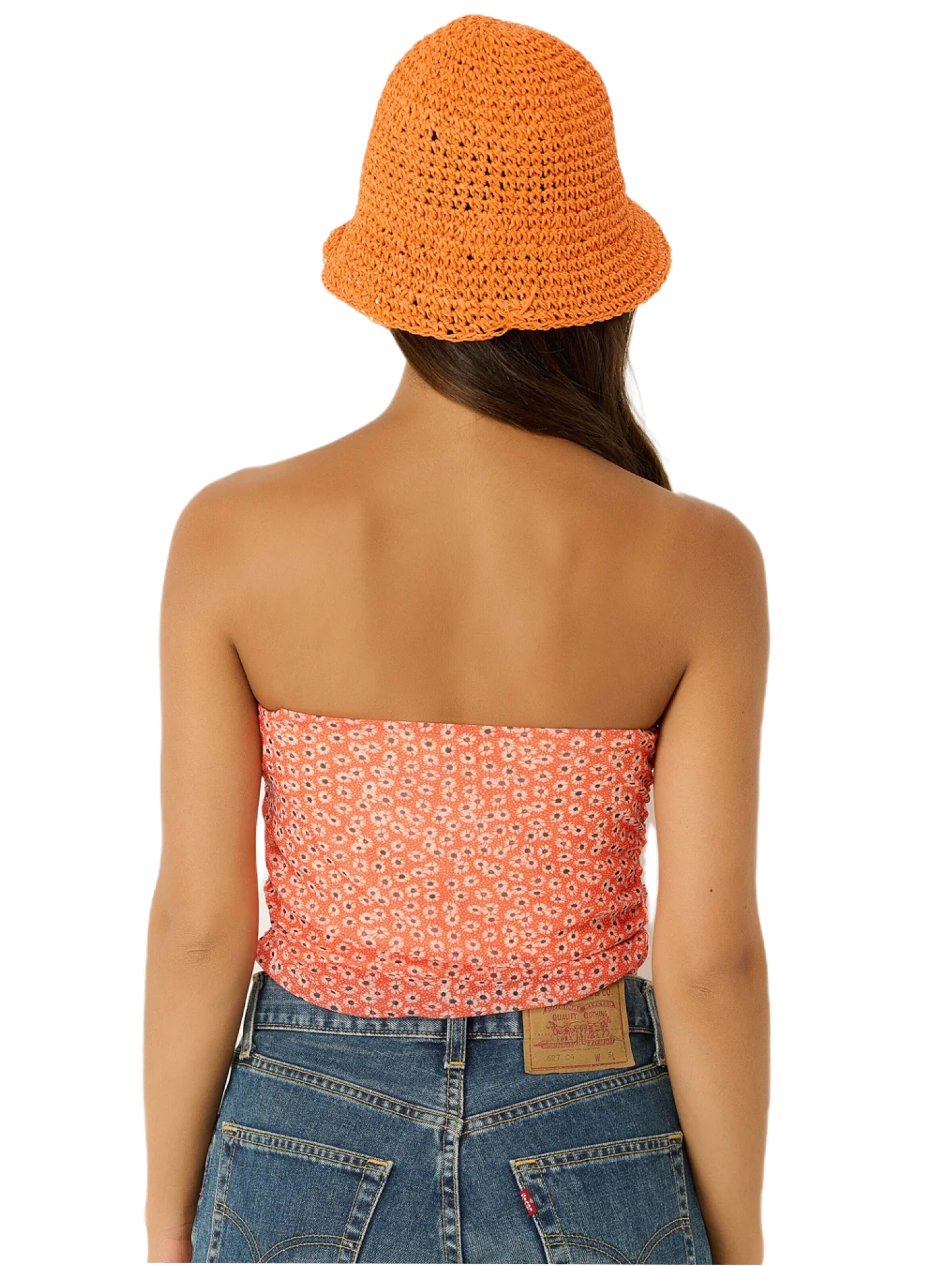 No Matter What Top in Oranje