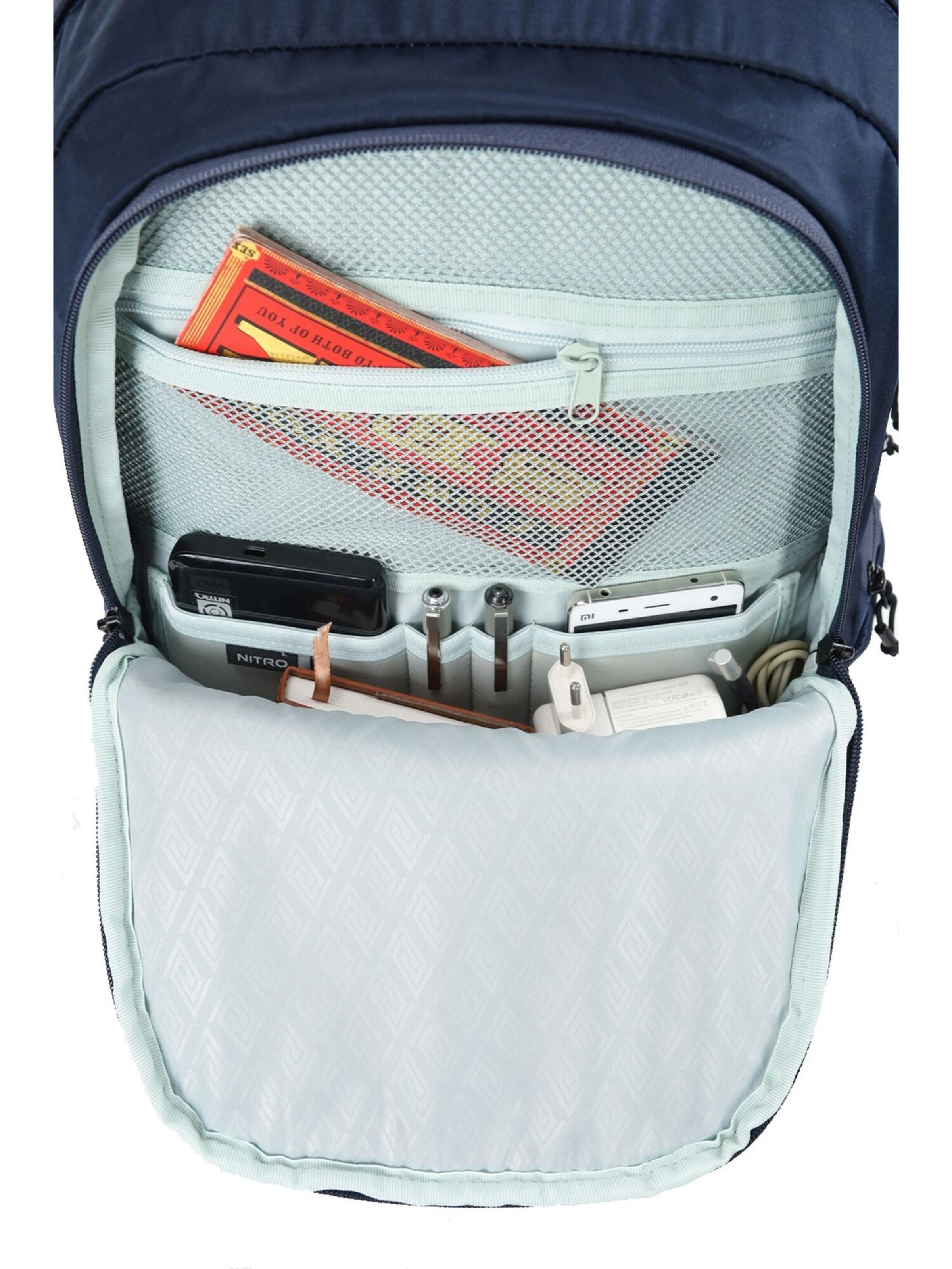 NITRO Rucksack 'Future Hero' in Blau