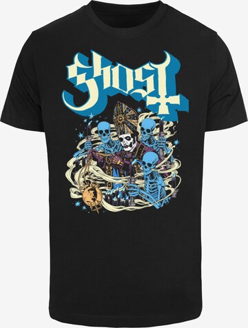 Merchcode Shirt 'Ghost Thurrible And Friends' in Zwart: voorkant