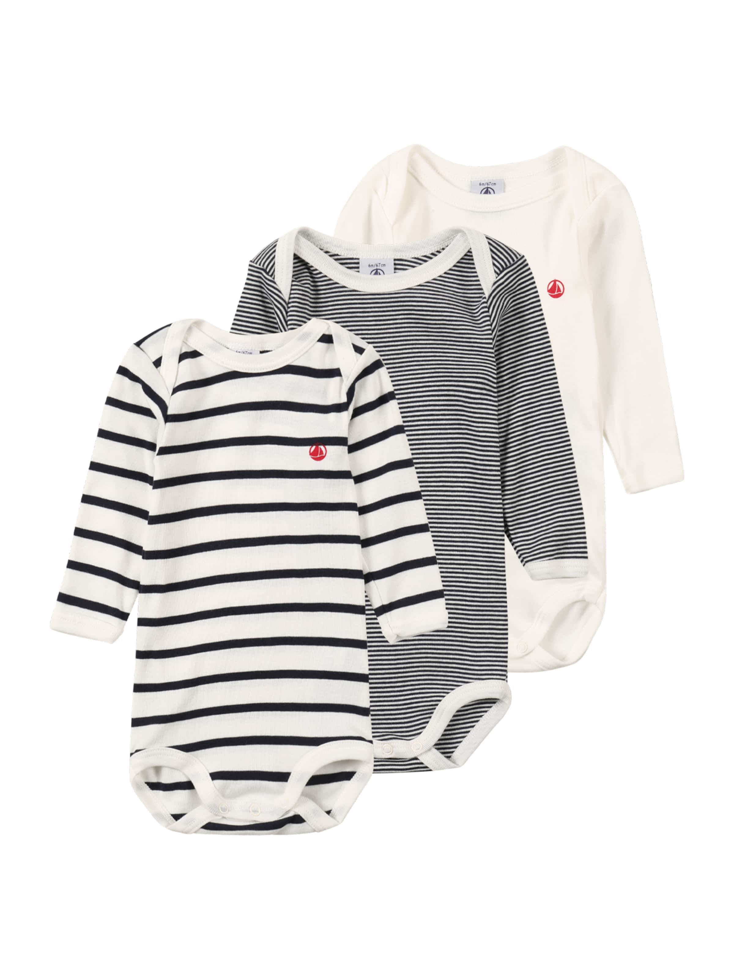 PETIT BATEAU Body in Weiß: Vorderseite