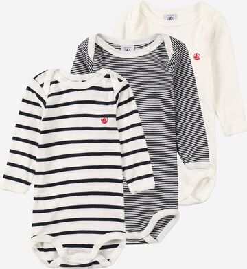 balta PETIT BATEAU Šliaužtinukas / glaustinukė: priekis